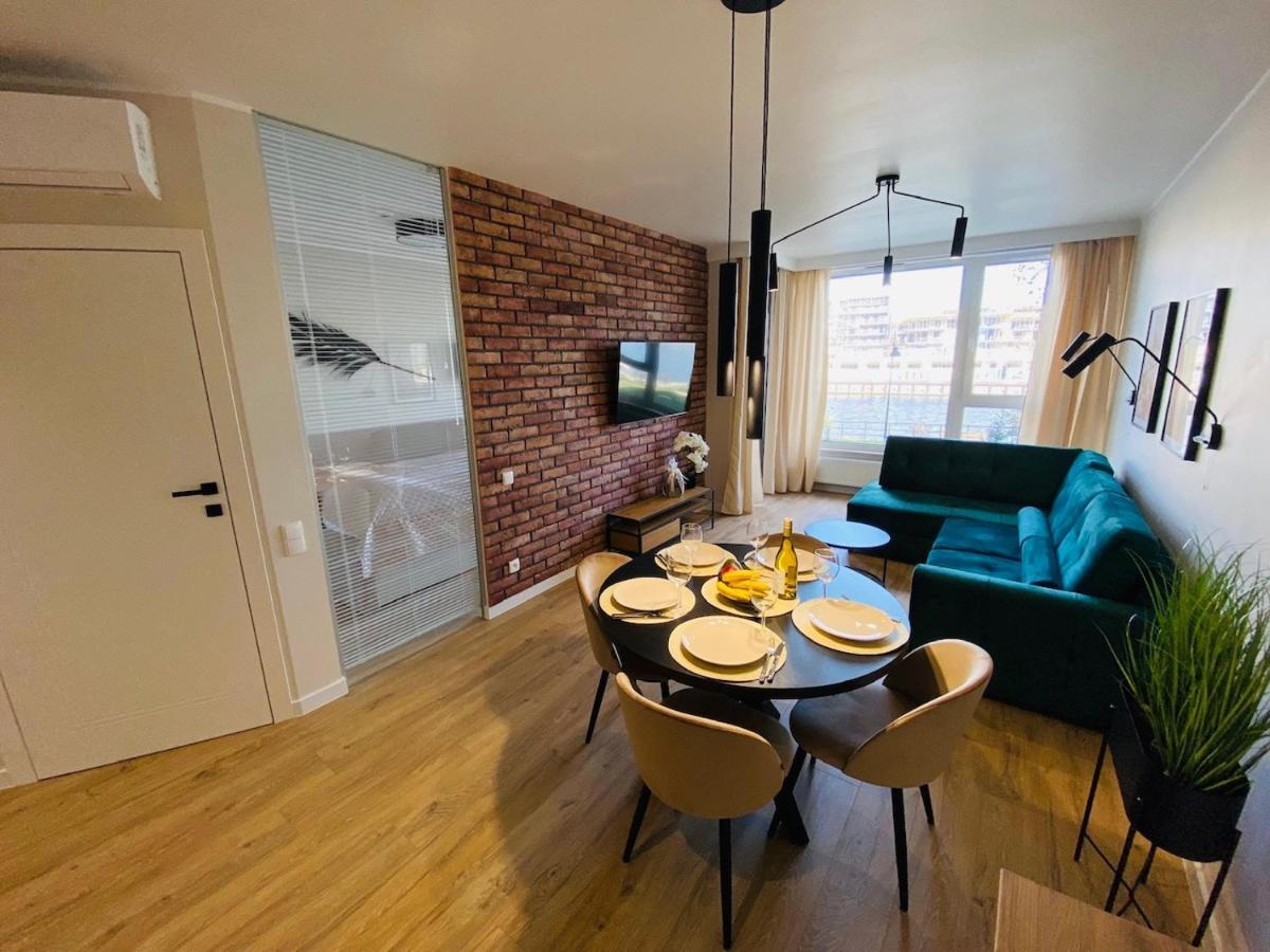 Apartamenty S&S Chlebova Gdansk Z Widokiem Na Rzeke Motlawe, Stare Miasto Bagian luar foto